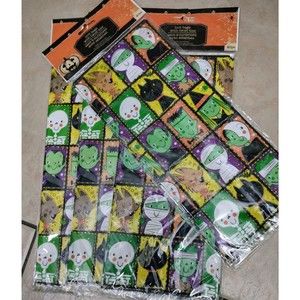 NWT 4 Packs of Halloween Candy Loot Bags with Twist Ties Bundle Set Lot